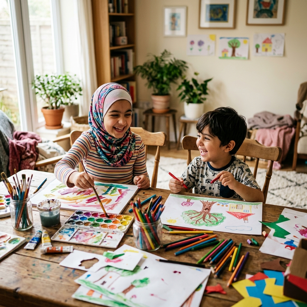 بدائل الموبايل: أنشطة مسلية في المنزل تبعد طفلك عن الشاشات لساعات