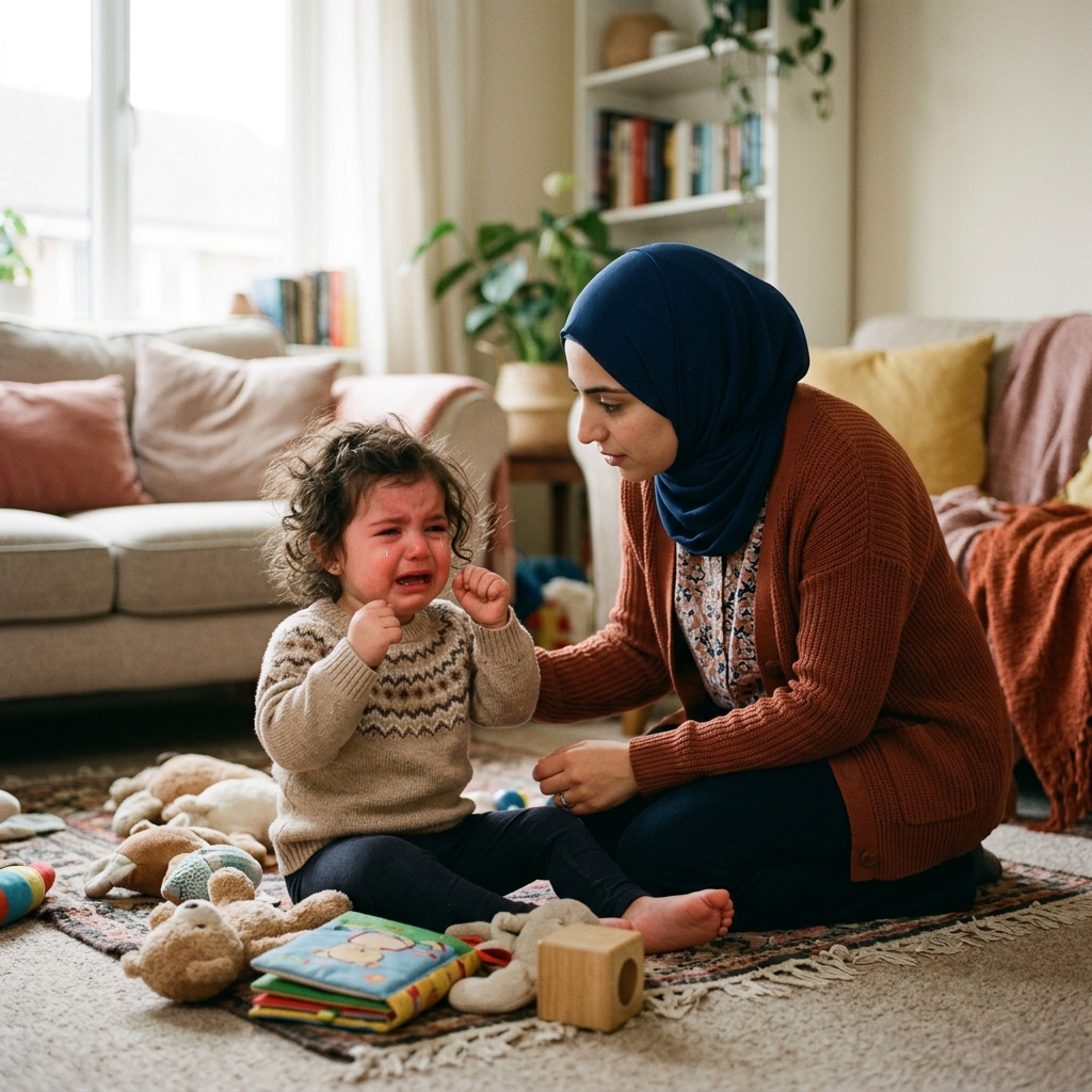 نوبات غضب الطفل: لماذا تحدث وكيف تتعاملين معها بهدوء؟